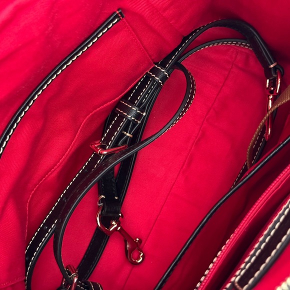 Dooney and Bourke SET Sydney Satchel (H 10.5" x W 3.5" x L 11.5") and CC Wallet - Picture 5 of 8